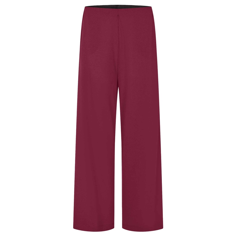 Masai Clothing MaPirista Tawny Port Wide Leg Trouser Tawny Port