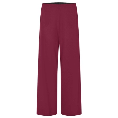Masai Clothing MaPirista Tawny Port Wide Leg Trouser - Purple