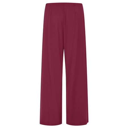 Masai Clothing MaPirista Tawny Port Wide Leg Trouser - Purple