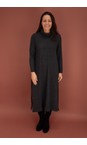 Mama B Antracite Tosca U Antracite Long Fleece Dress  
