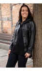 Robell Black 90 Hilda Faux Leather Jacket  