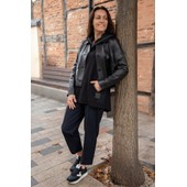 Naya Black Jeet Pocket Slim Trouser