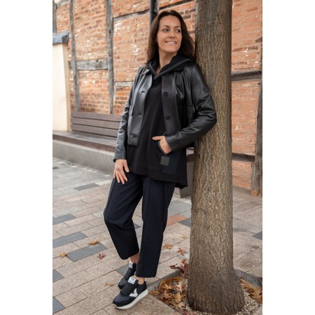 Naya Naya Black Jeet Pocket Slim Trouser - Black