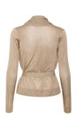 InWear Dull Gold Thani Gold Short Cardigan  