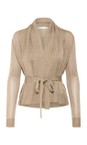 InWear Dull Gold Thani Gold Short Cardigan  