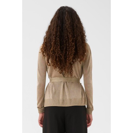 InWear Thani Gold Short Cardigan - Gold