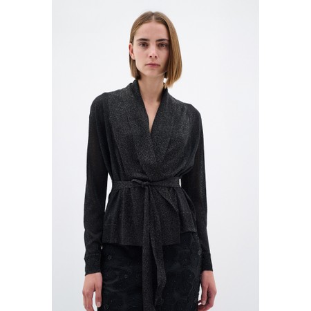 InWear Thani Black Short Cardigan - Black