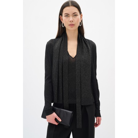 InWear Thani Black Short Cardigan - Black