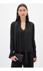 InWear Black  Thani Black Short Cardigan  
