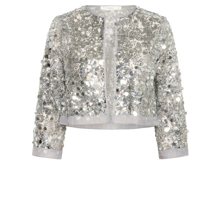 InWear Davina Silver Bolero - Metallic