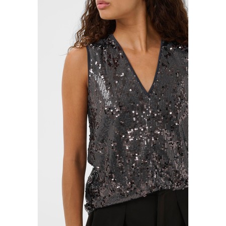 InWear Kimba Silver Top - Metallic