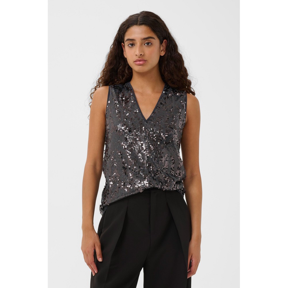 InWear Kimba Silver Top Silver