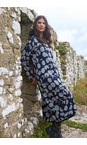 Sahara Night / Dove Textured Brushed Spot Bubble Dress  