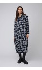 Sahara Night / Dove Textured Brushed Spot Bubble Dress  