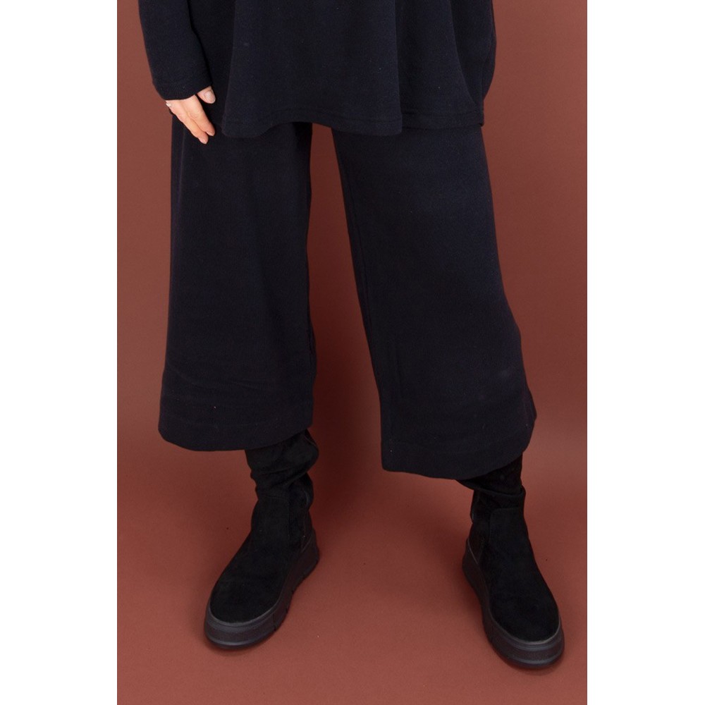 Mama B Giba Notte Plain Fleece Trouser Notte