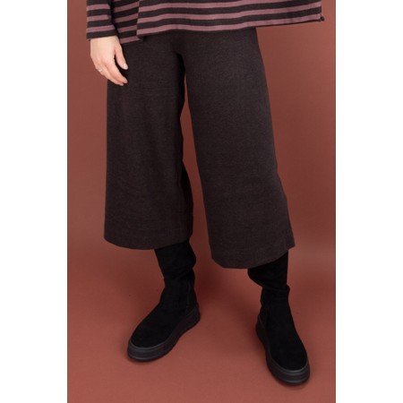 Mama B Giba Moro Plain Fleece Trouser - Brown