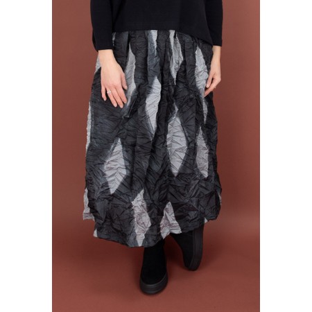 Mama B Orto Trist Antracite Tring Crush Full Skirt - Grey