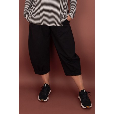 Mama B Bianco F Nero Balloon Trouser - Black