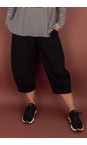 Mama B Nero Bianco F Nero Balloon Trouser  