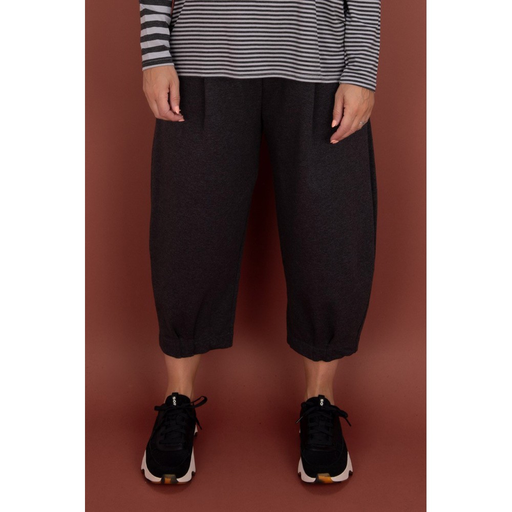 Mama B Bianco F Anthracite Balloon Trouser Anthracite