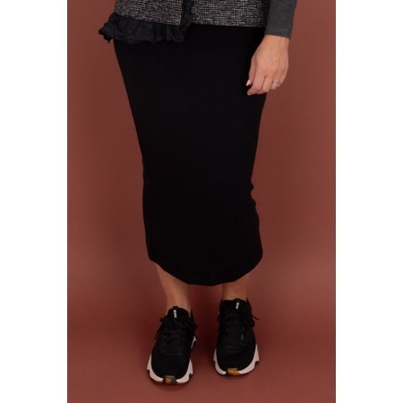 Mama B Lilla J Nero Fleece Skirt - Black