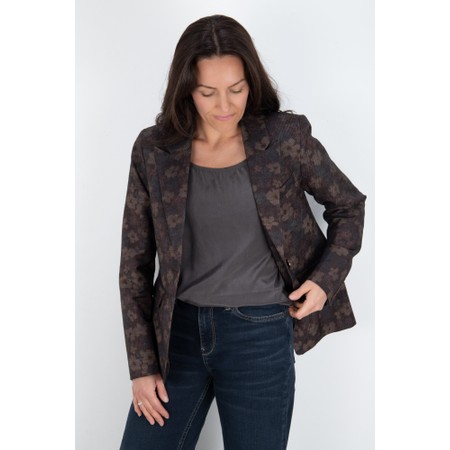Mos Mosh Linea Finni Floral Blazer - Brown