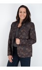 Mos Mosh 159 Fudge Linea Finni Floral Blazer  