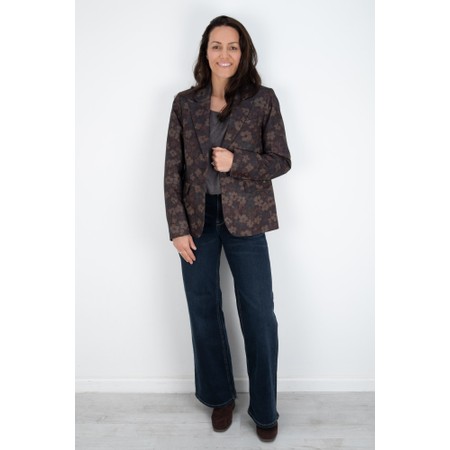 Mos Mosh Linea Finni Floral Blazer - Brown