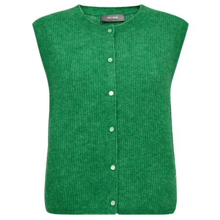 Mos Mosh Almine Thora Amazon Knit Vest Top - Green