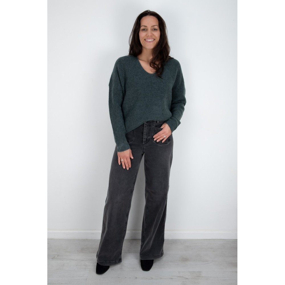 Mos Mosh Colette Grey Deluxe Jean 850 Grey