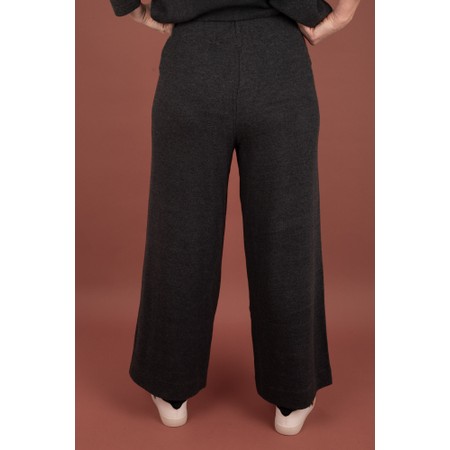 Mama B Gheppio Anthracite Plain Fleece Trouser - Grey