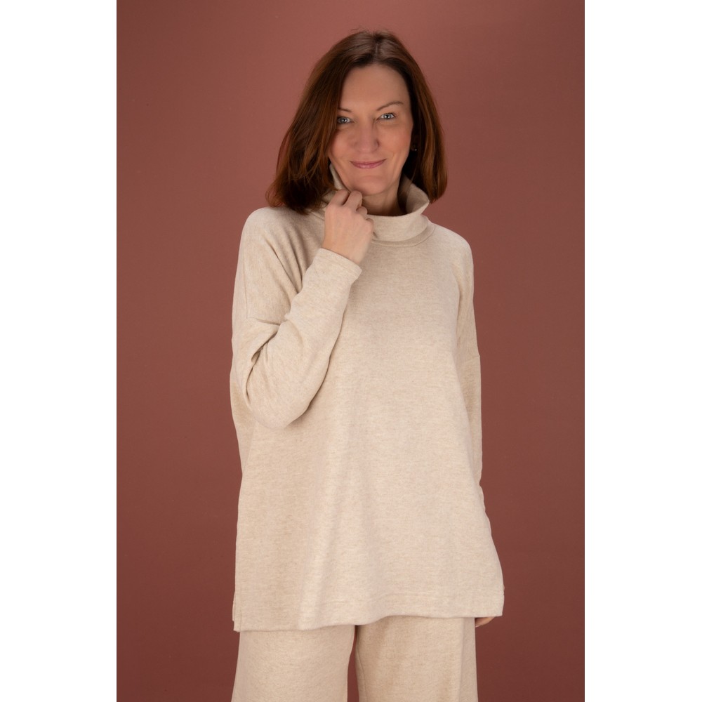 Mama B Zita U Lievito Fleece Side Split Jumper Lievito