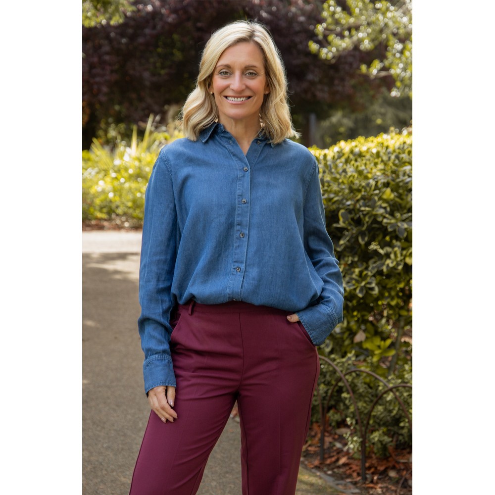 Masai Clothing MaIshana Soft Denim Shirt Washed Denim