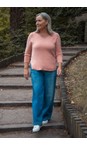 Amazing Woman Blusher Perrie Blusher V Neck Jumper  