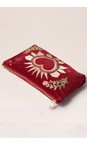 Elizabeth Scarlett Rouge Enchanted Heart Velvet Everyday Pouch  