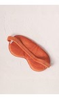 Elizabeth Scarlett Rust Sun Goddess Velvet Eye Mask  