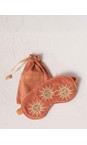 Elizabeth Scarlett Rust Sun Goddess Velvet Eye Mask  