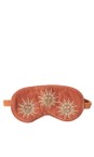 Elizabeth Scarlett Rust Sun Goddess Velvet Eye Mask  