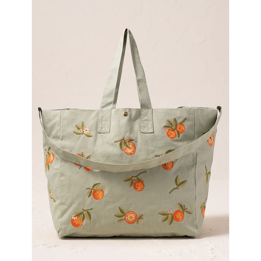 Elizabeth Scarlett Orange Blossom Carryall Sage