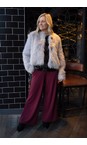 Masai Clothing Tawny Port MaPirista Tawny Port Wide Leg Trouser  
