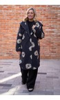 NOEN Grey / Sand 98 Circle Wool Coat  