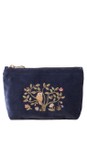 Elizabeth Scarlett Indigo Tree Of Life Mini Pouch  