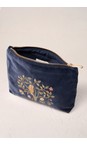 Elizabeth Scarlett Indigo Tree Of Life Mini Pouch  
