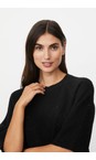 Masai Clothing Black  MaFarinna Black Sequin Knit Top  