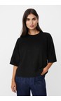 Masai Clothing Black  MaFarinna Black Sequin Knit Top  