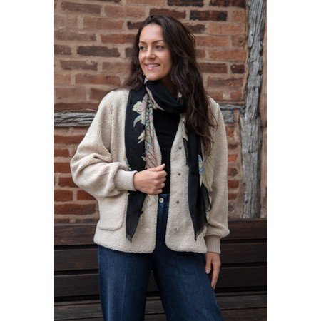 Masai Clothing MaJunte Teddy Jacket - Grey