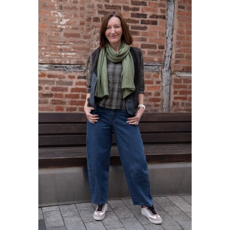 NOEN Blue Barrel Leg Jean - Blue