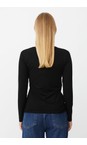 Masai Clothing Black  MaCreama Jersey Basic Top  