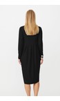 Masai Clothing Black  MaNamo Black Solid Dress  