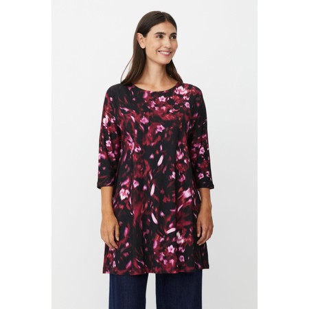 Masai Clothing MaGertine Print Tunic - Purple